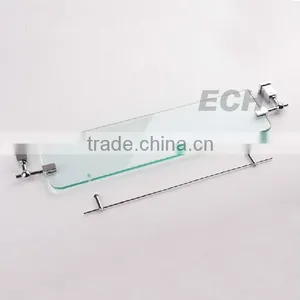 Wall Mounted Bathroom Glass Shelf thumbnail-1