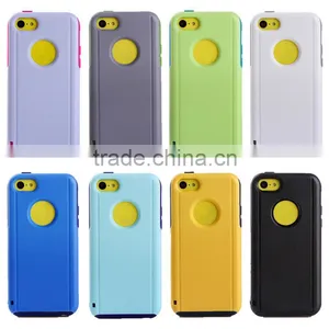Factory Price Soft Silicon Hybird Phone Case for Iphone 4s 5c 5s thumbnail-1