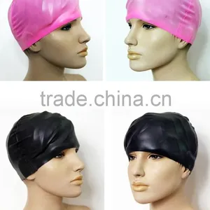 Silicone Material Swimming Cap thumbnail-1