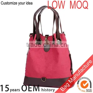 Custom Larege Capacity Canvas Side Bags for College Girls Quality Choice Supplier's Choice thumbnail-3