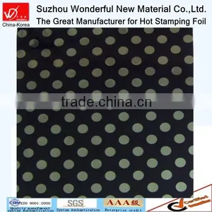 Dot Pattern With Black and White Color Hot Stamping Foil for Fabric thumbnail-5
