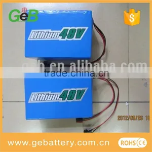 Electric Bikes 1000 Watts 48v Lithium Ion Battery Pack for Self Balancing Scooter thumbnail-1