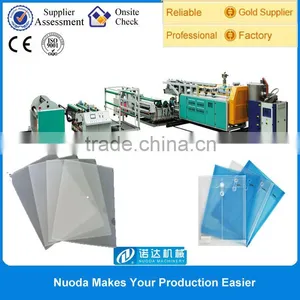 Full Automatic Plastic Bag Film Extrusion Laminating Making Machine thumbnail-1