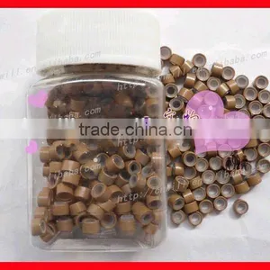Hair Extension Micro Beads Silicone Micro Bead Hair Extension Micro Rings Micro Links thumbnail-2