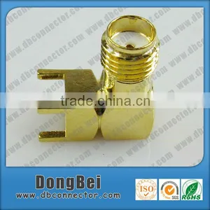 50ohm Sma Right Angle Connector Sma Male Pcb Connector thumbnail-1