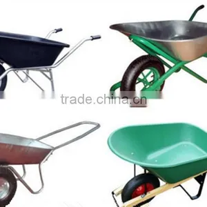 WB2102, Hot Sale Two Wheel Garden Cart, Various Usage for Various Purpose, High Quality of Garden Wheelbarrow thumbnail-1