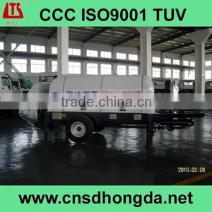 Trailer-mounted Concrete Pump HBT90S1821-200 With CCC/ISO9001/TUV Certificate on Sale thumbnail-4