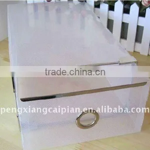Drawer Style Plastic Shoe Box thumbnail-1