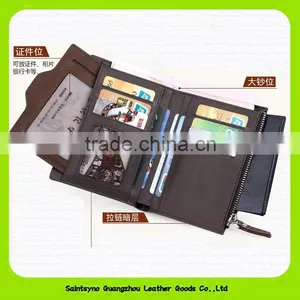 15642 Bifold Genuine Leather Mens Wallets RFID Blocking Leather Wallet for Men thumbnail-6