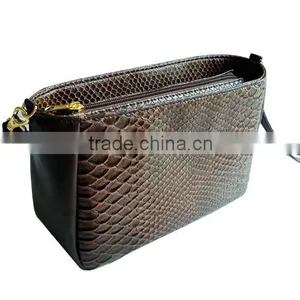 Snake Pattern PU Leather Shoulder Bags thumbnail-3