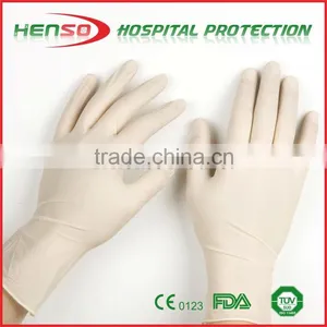 Henso Pre Powdered Latex Examination Gloves thumbnail-4