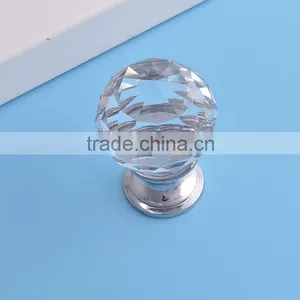 Chrome Plated Kitchen Cabinet Drawer Round Crystal Rhinestone Furniture Handles Knob From China High Quality Cheap Price thumbnail-5