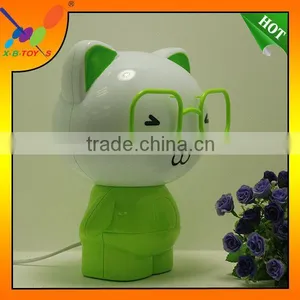2014 New Style! Factory Directly Sell Table Lamp Promotion Gift, Big Glasses Super Cuddly Bear Night Light / Desk Lamp. thumbnail-3