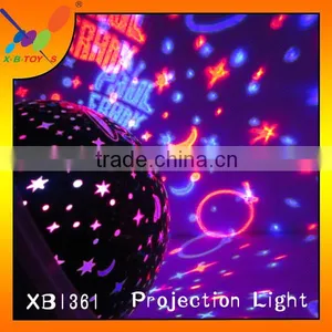 2015 New Design Color Changing Night Light Best Selling Projection Rotating Night Light thumbnail-3