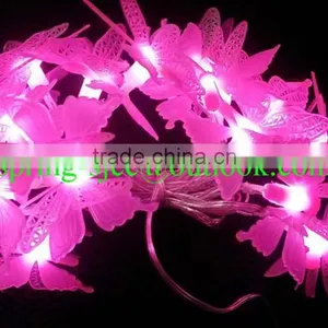 Plastic Butterfly LED String Light for Holiday Solar String Light thumbnail-2