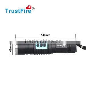 New Style Focusing Flashlight TrustFire Hand Rechargeable Flashlight Z7 550LM Zoomable Led Flashlight thumbnail-3