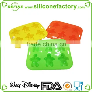 Lovely Food Grade GINGERMAN Designed Silicone Cake Mould thumbnail-2