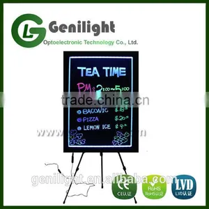 Writable Illuminated Multi-Colored Flashing LED Writing Eraser Board thumbnail-1