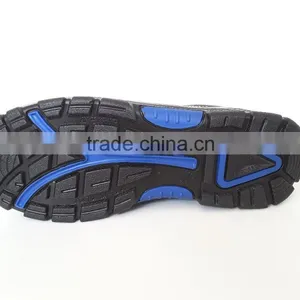 Pu Sole Leather Safety Shoes Steel Toe Cap Gaomi thumbnail-4