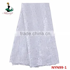 NYN99 In Fashion African Tulle Lace Fabric/african Tulle Lace French Net Lace thumbnail-5