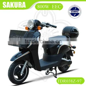China EEC Approval 48v 800w Hub Motor Electric Scooter thumbnail-1