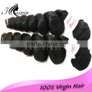 Factory Wholesale Price Unprocess 6A Grade Straight Human Hair Weave Virgin Brazilian Hair thumbnail-5