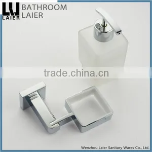 Understated Design Zinc Alloy Chrome Finishing Bathroom Accessories Wall Mounted Soap Dispenser thumbnail-5