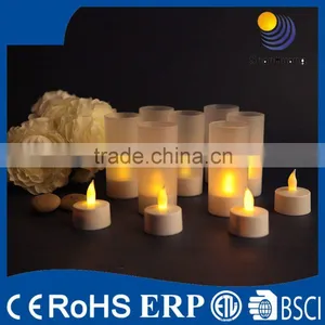 Factory Price Battary Power Pillar Mini Led Tea Light Colorful Candle Light thumbnail-4
