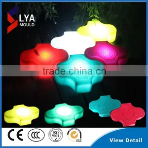 Interlocking Pavers Plastic Moulds for LED Pavement Light thumbnail-1