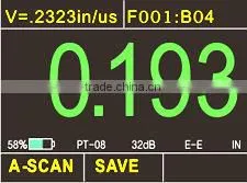 CE Certified, Digital Pipe Ultrasonic Thickness Gauge AUT500DL With Datalogge, Color Screen thumbnail-5