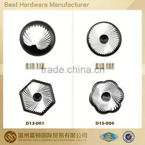 Hot Sale Silver Flower Copper Stud Hot Fix Studs thumbnail-1