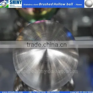 Stainless Steel Brushed Hollow Ball thumbnail-1