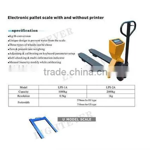 Pallet Jack Scale 2 Ton thumbnail-1