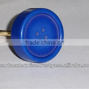 Resin Drawer Knobs in Button Shape thumbnail-1