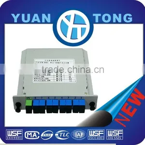 Insert Single Mode Fiber Optic PLC Splitter Coupler thumbnail-1