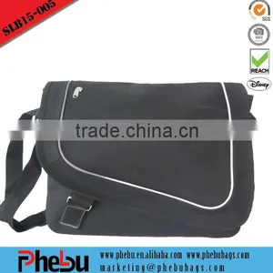 2015 Black 600D Messenger Bag/shoulder Bag(SLB15-005) thumbnail-1