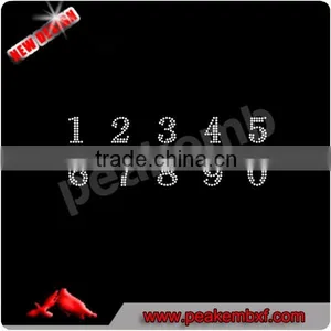 Beautiful Numbers Rhinestone Trimmings For Dresses thumbnail-1