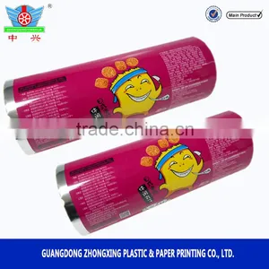 China Manufacturer Multilayer Printing Plastic Food Packaging Plastic Roll Film thumbnail-3