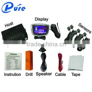 Car Reverse Radar Rearview System 6 Sensors Numeral and Color LCD Display Parking Sensor thumbnail-4