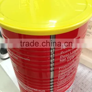 Manufacturer 28%-30% Natural Canned China Tomato Paste 3kg Tin Factory Double Concentrated thumbnail-1