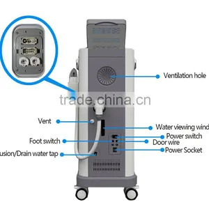 808nm High Power Diode Laser Pumping Air Cooling Laser Hair Removal Alexandrite thumbnail-4