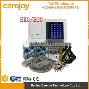Customized 3 Channel Resting ECG Machine /monitor Electrocardiograph Electrocardiogram EKG-903A3 by CE thumbnail-1