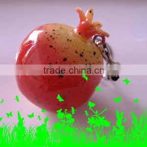 Simulation Plastic Pomegranate Keychain/mobile Phone Straps thumbnail-1