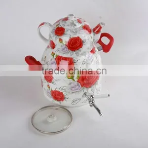 ENAMEL KETTLE PORCELAIN TEA POT thumbnail-6