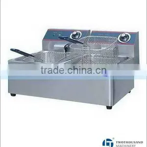 Open Fryer - Double Basket, 8x2 Liters, CE, 3.25x2 Kw, TT-WE263C thumbnail-1