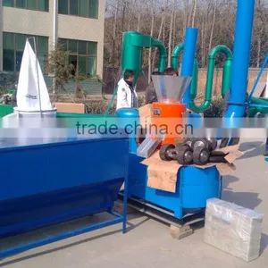 Agricultural Equipment 500kg/h Biomass Wooden Pellet Production Line for Small Business thumbnail-1