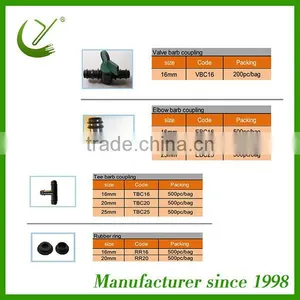 Water Irrigation Male Threaded Compression Tee Pipe Fitting thumbnail-2