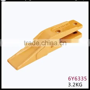 J200 Mini Loader Bucket Teeth Bolt Type Teeth 6Y6335 thumbnail-1