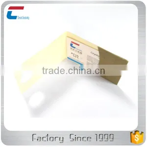 Custom Printing Golden Hotstamping Paper Checking-in Cards for Hotels thumbnail-4
