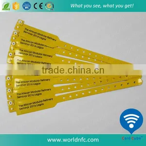 Security Protection RFID Wristband Access Control thumbnail-1